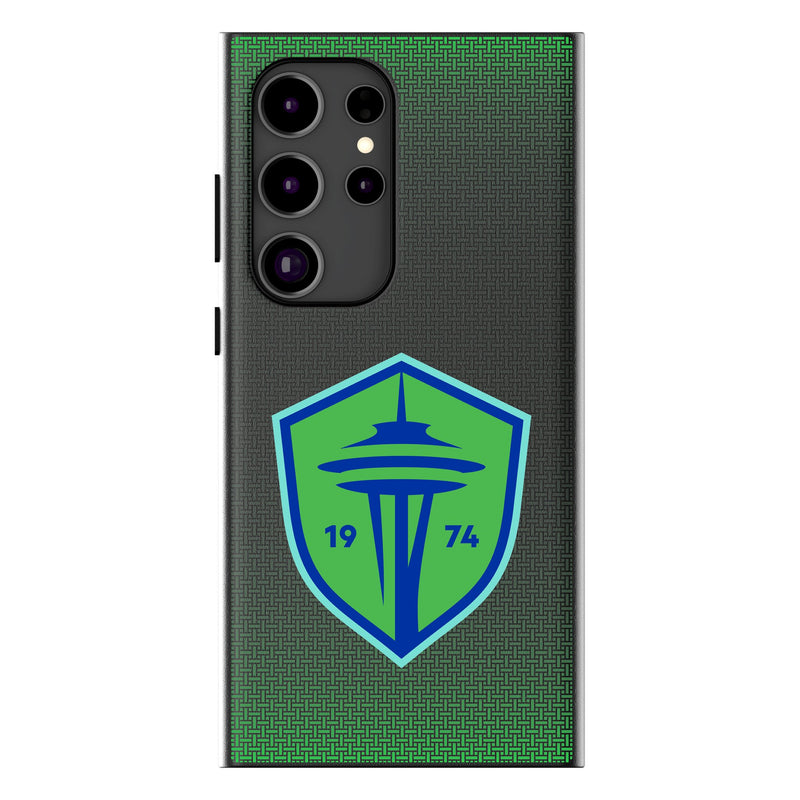 Seattle Sounders FC   Linen Galaxy MagSafe Compatible Phone Case