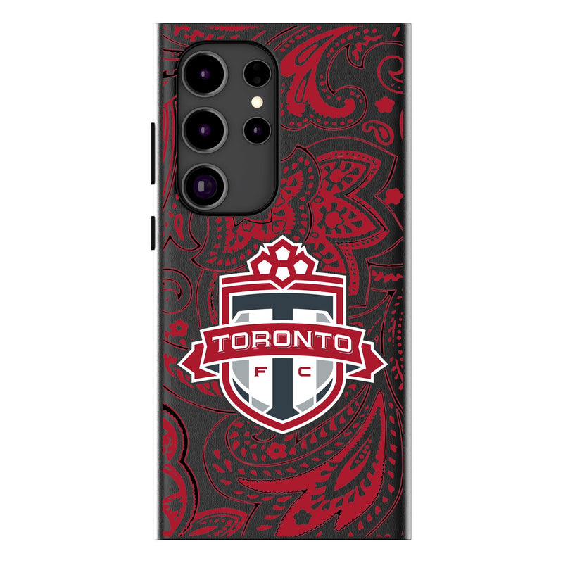 Toronto FC Paisley Galaxy MagSafe Compatible Phone Case for Samsung Galaxy