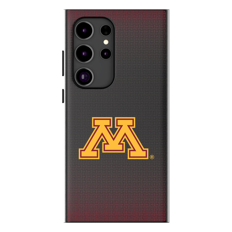 University of Minnesota Golden Gophers Linen Galaxy MagSafe Compatible Phone Case