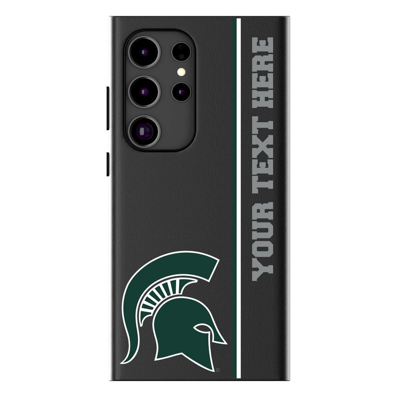 Michigan State University Spartans Personalized Sidebard Galaxy MagSafe Compatible Phone Case for Samsung Galaxy