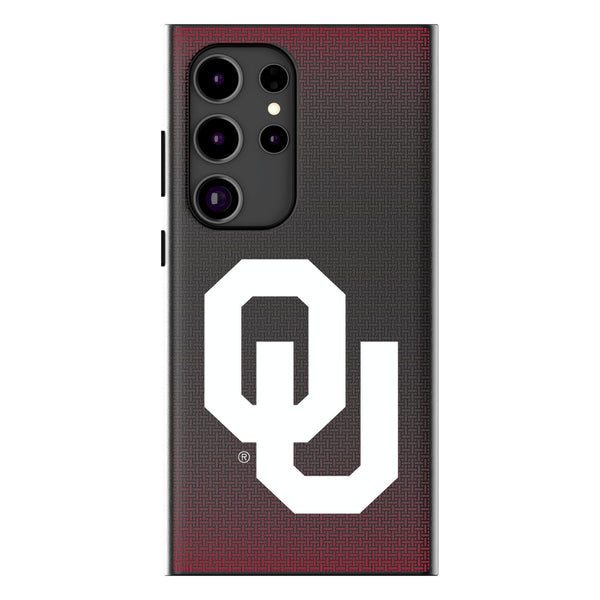 University of Oklahoma Sooners Linen Galaxy MagSafe Compatible Phone Case