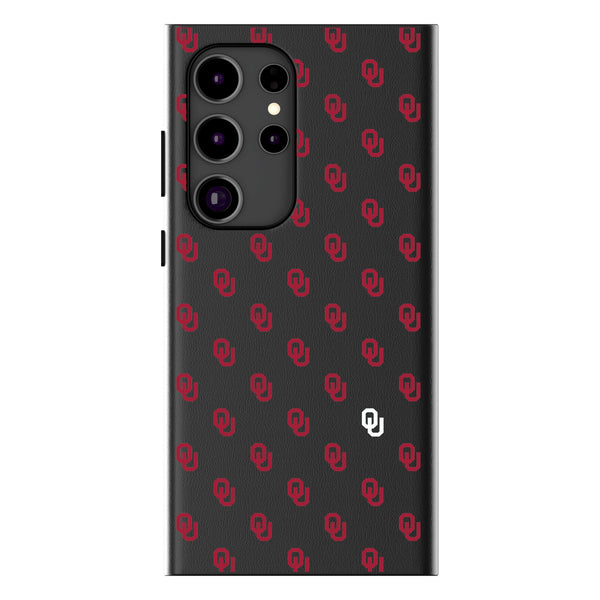 University of Oklahoma Sooners Fashion Pattern Galaxy MagSafe Compatible Phone Case for Samsung Galaxy