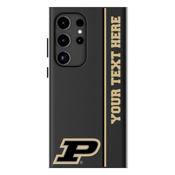 Purdue University Boilermakers Personalized Sidebard Galaxy MagSafe Compatible Phone Case for Samsung Galaxy