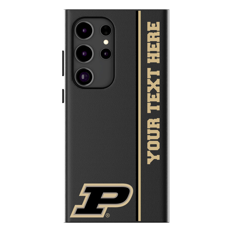 Purdue University Boilermakers Personalized Sidebard Galaxy MagSafe Compatible Phone Case for Samsung Galaxy