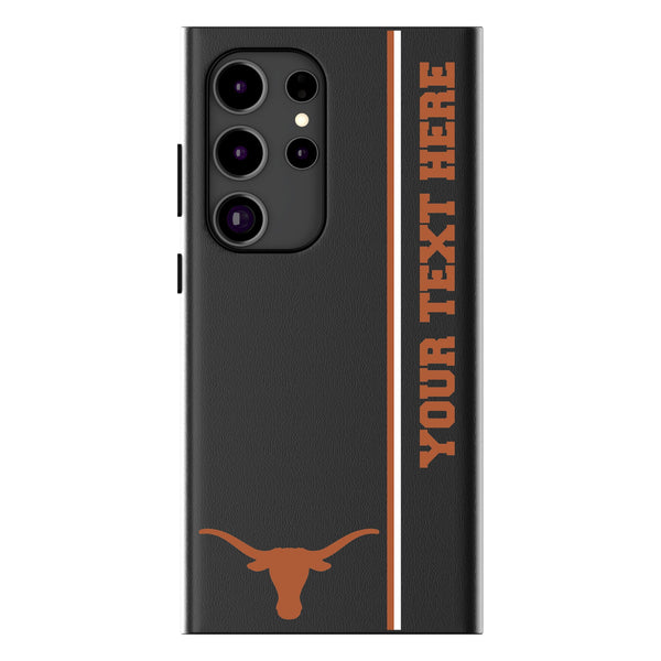 University of Texas Longhorns Personalized Sidebard Galaxy MagSafe Compatible Phone Case for Samsung Galaxy