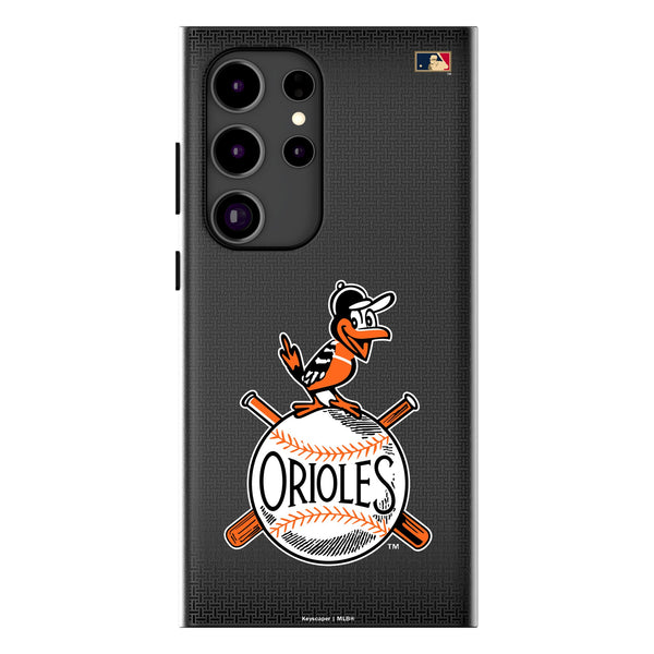 Baltimore Orioles 1954-1963 - Cooperstown Collection Linen Galaxy MagSafe Compatible Phone Case