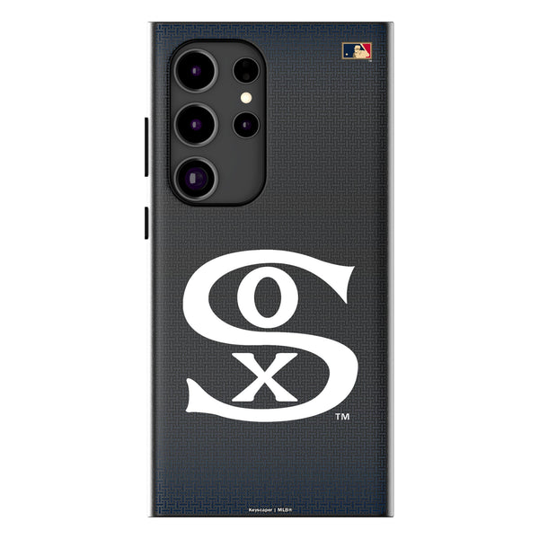 Chicago White Sox Road 1919-1921 - Cooperstown Collection Linen Galaxy MagSafe Compatible Phone Case