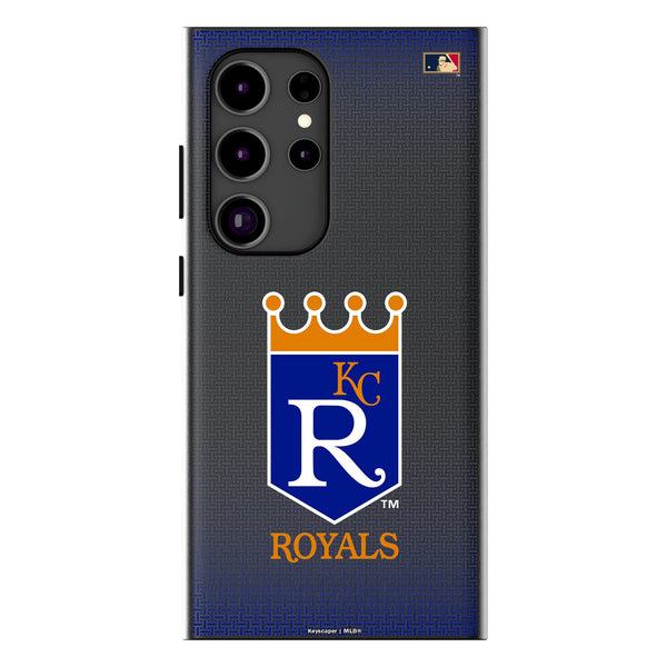 Kansas City Royals 1969-1978 - Cooperstown Collection Linen Galaxy MagSafe Compatible Phone Case