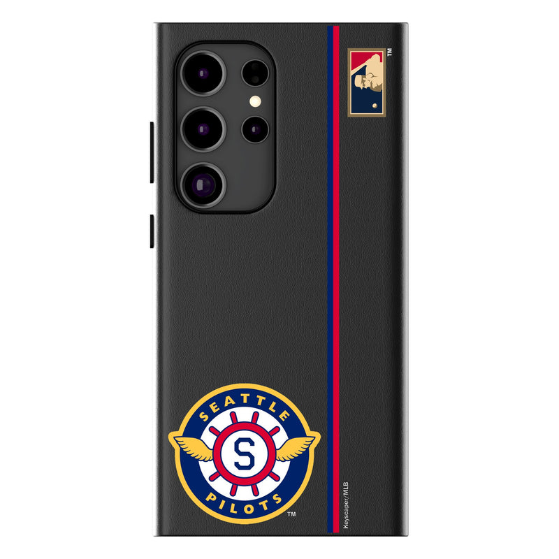 Seattle Pilots 1969 - Cooperstown Collection Sidebar Galaxy MagSafe Compatible Phone Case for Samsung Galaxy