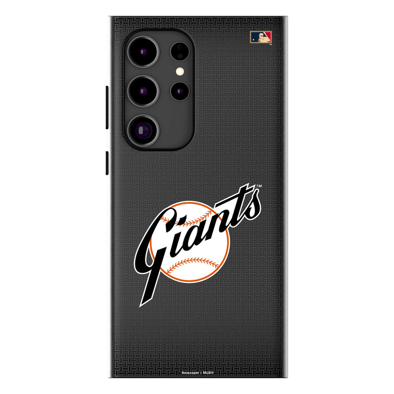 San Francisco Giants 1958-1967 - Cooperstown Collection Linen Galaxy MagSafe Compatible Phone Case