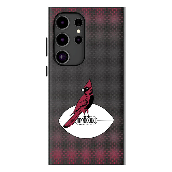 Chicago Cardinals 1947-1959 Historic Collection Linen Galaxy MagSafe Compatible Phone Case for Samsung Galaxy
