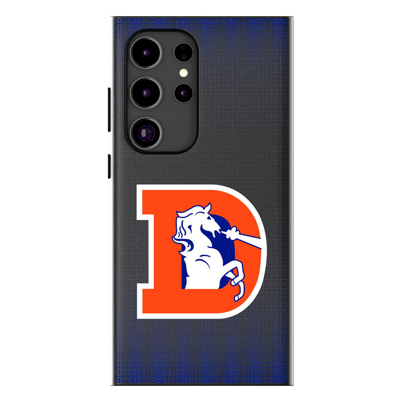 Denver Broncos 1993-1996 Historic Collection Linen Galaxy MagSafe Compatible Phone Case