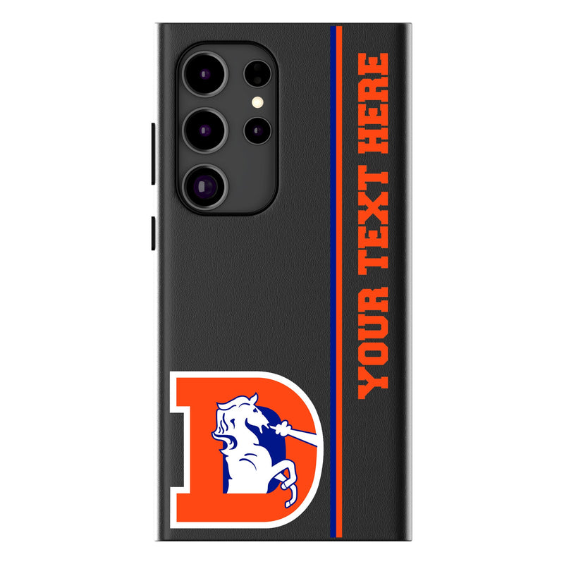 Denver Broncos 1993-1996 Historic Collection Personalized Sidebard Galaxy MagSafe Compatible Phone Case for Samsung Galaxy