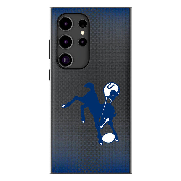 Baltimore Colts 1946 Historic Collection Linen Galaxy MagSafe Compatible Phone Case for Samsung Galaxy