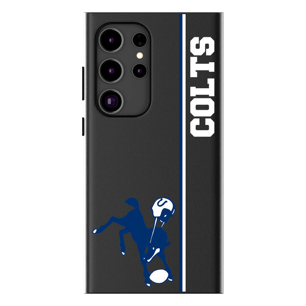 Baltimore Colts 1946 Historic Collection Sidebar Galaxy MagSafe Compatible Phone Case for Samsung Galaxy