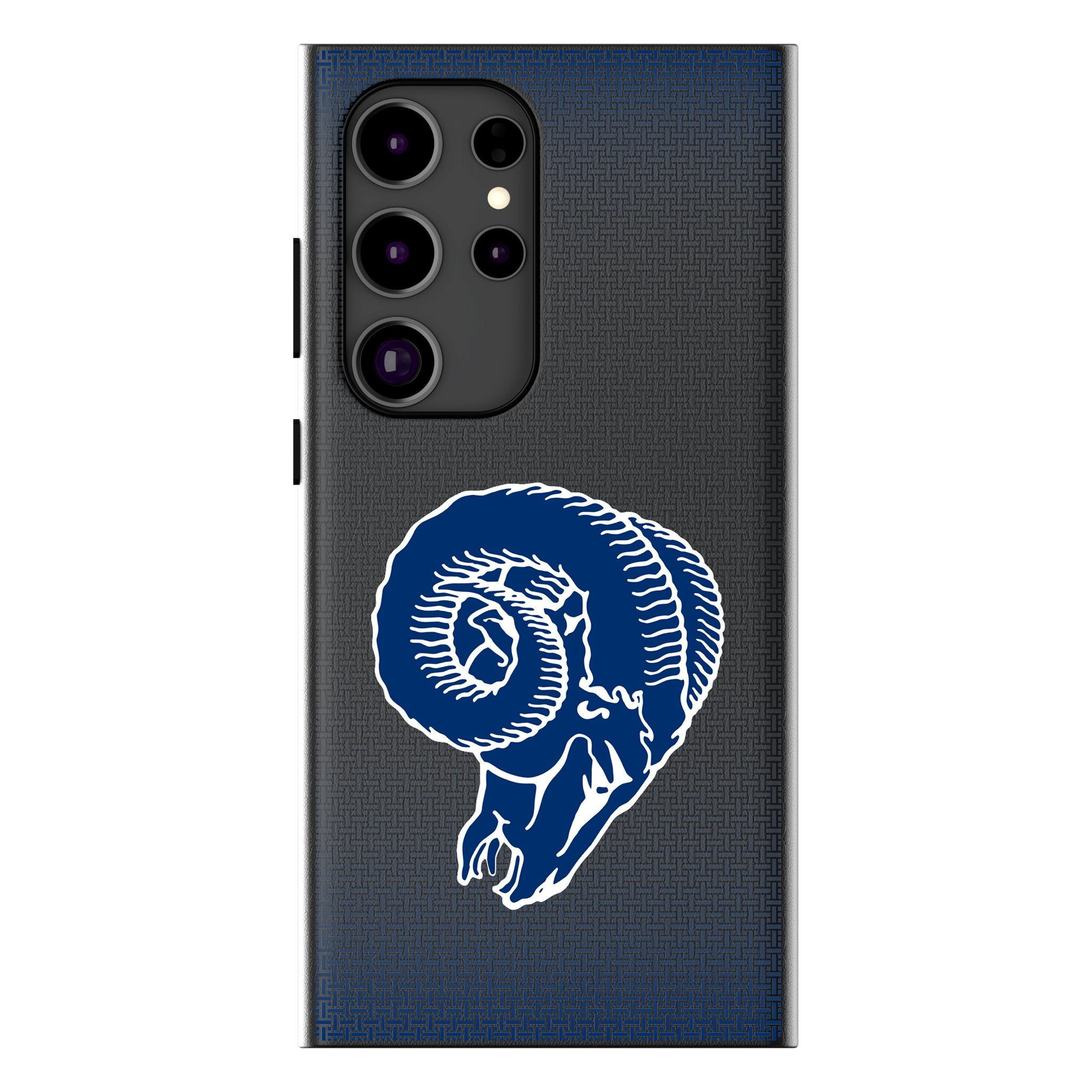 Los Angeles Rams Historic Collection Linen Galaxy MagSafe Compatible Phone Case for Samsung Galaxy