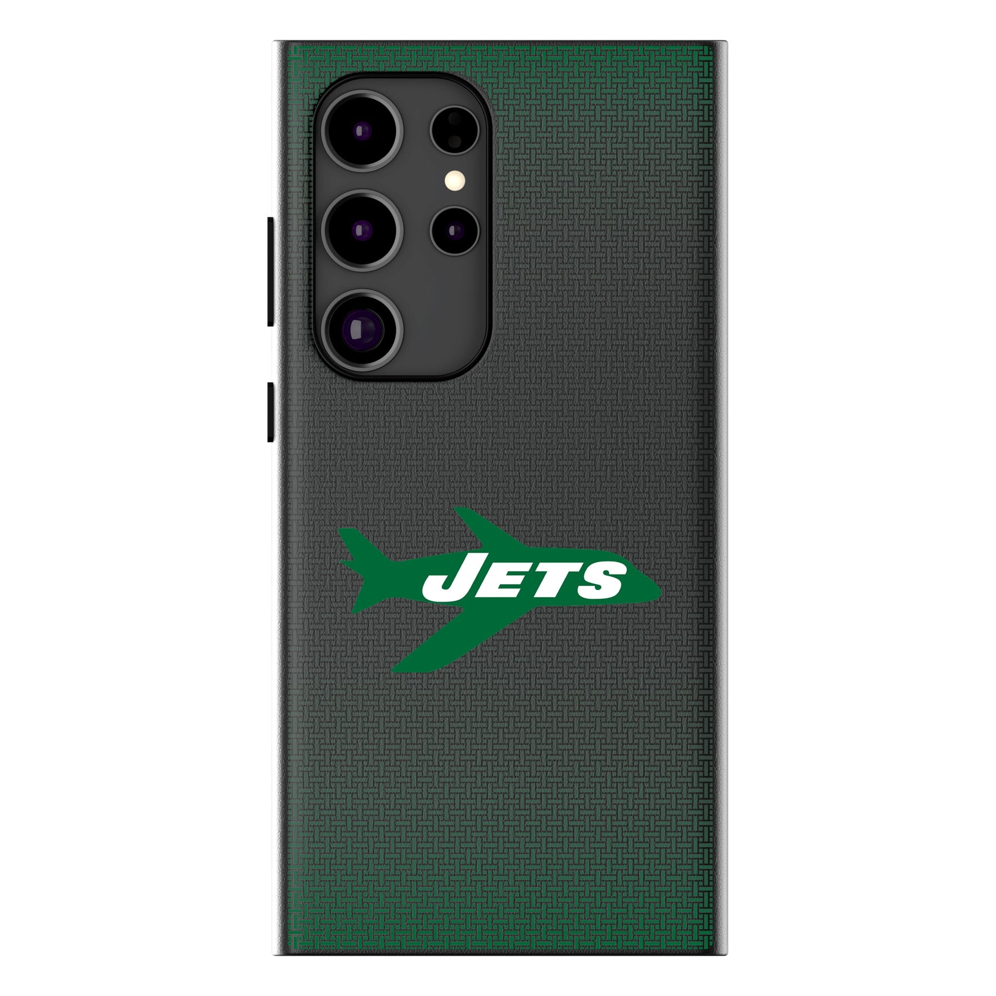 New York Jets 1963 Historic Collection Linen Galaxy MagSafe Compatible Phone Case for Samsung Galaxy