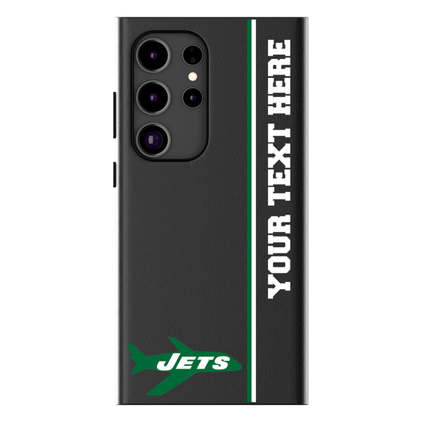 New York Jets 1963 Historic Collection Personalized Sidebard Galaxy MagSafe Compatible Phone Case for Samsung Galaxy