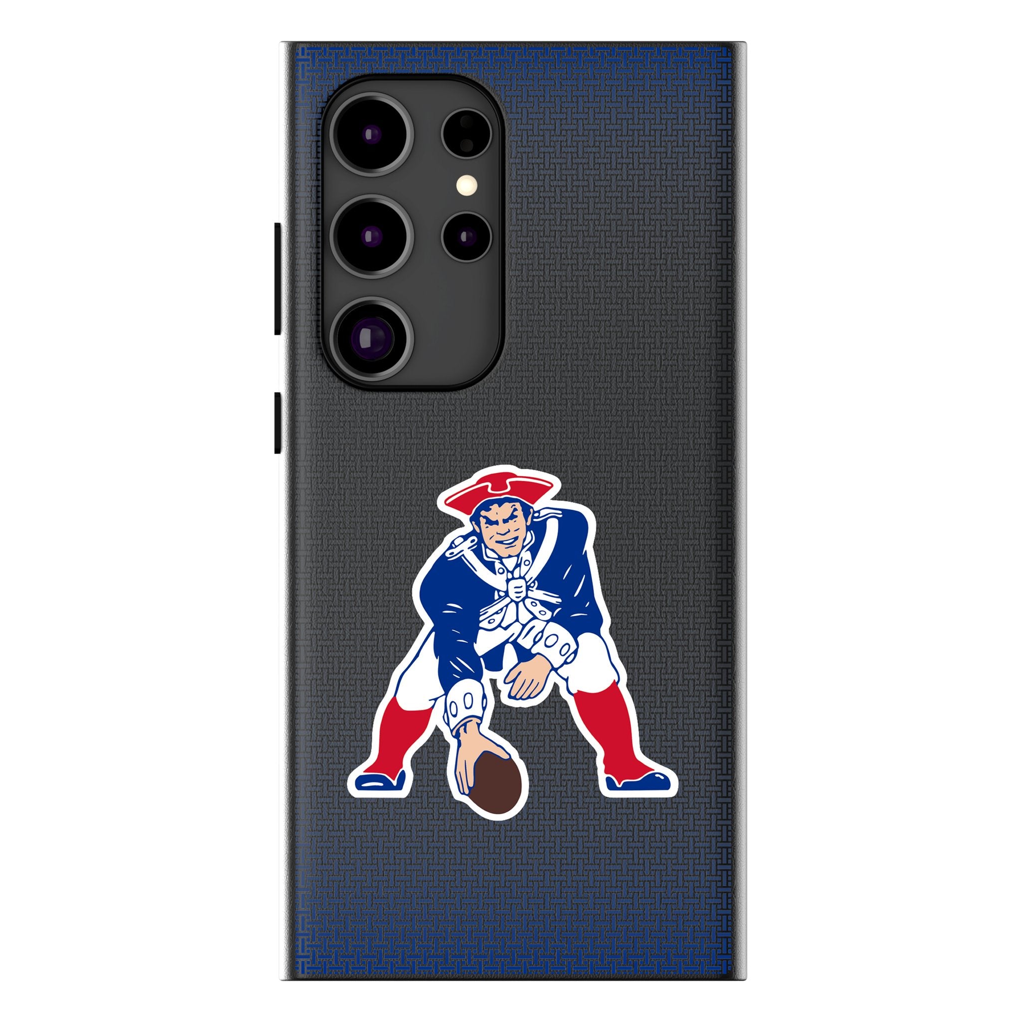 New England Patriots Historic Collection Linen Galaxy MagSafe Compatible Phone Case for Samsung Galaxy