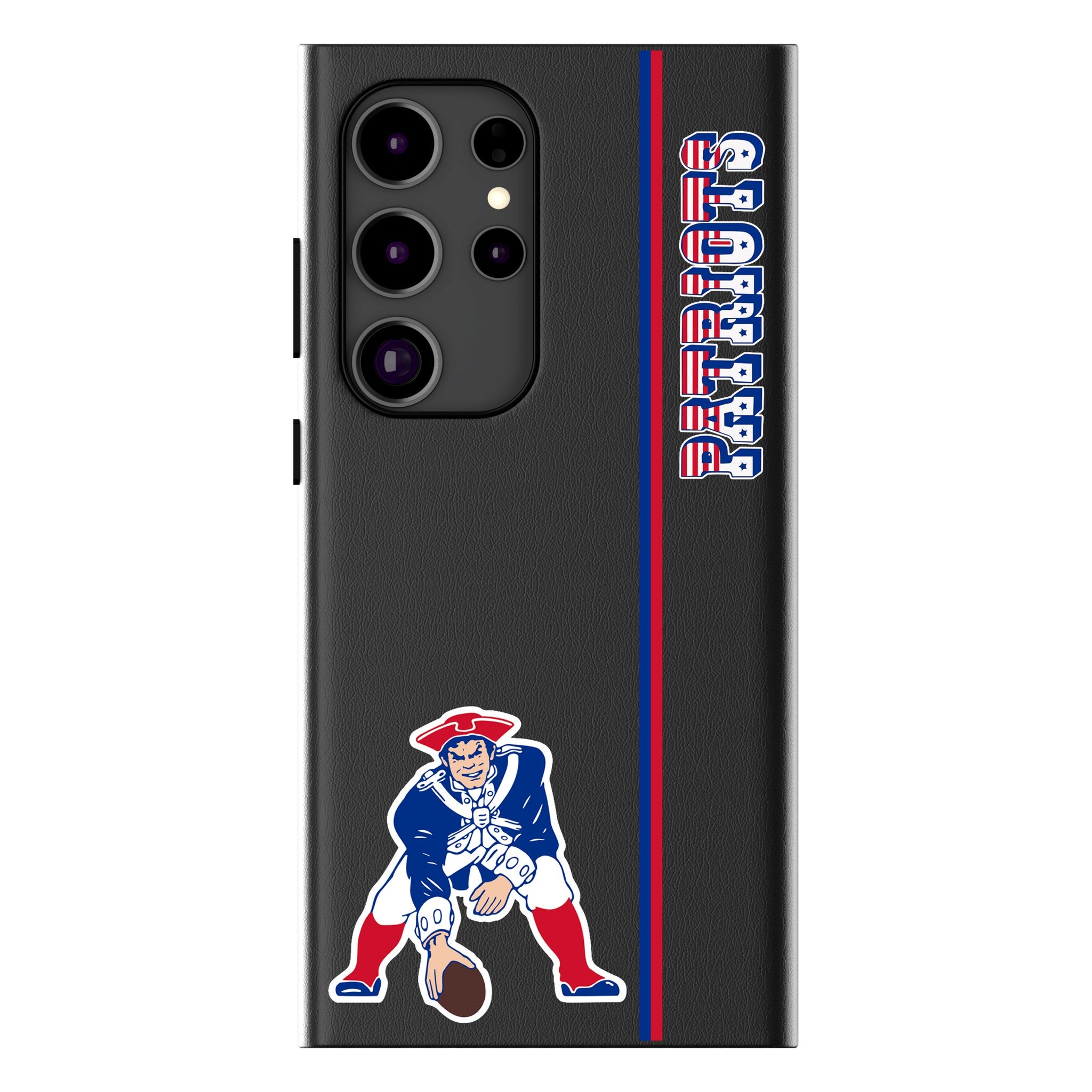 New England Patriots Historic Collection Sidebar Galaxy MagSafe Compatible Phone Case for Samsung Galaxy