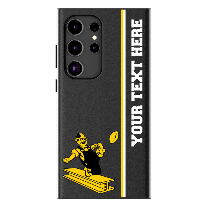 Pittsburgh Steelers 1961 Historic Collection Personalized Sidebard Galaxy MagSafe Compatible Phone Case for Samsung Galaxy