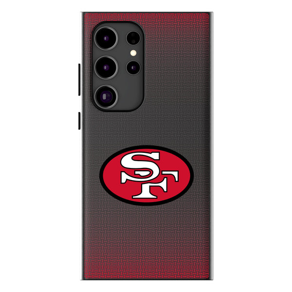 San Francisco 49ers Historic Collection Linen Galaxy MagSafe Compatible Phone Case for Samsung Galaxy
