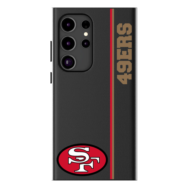 San Francisco 49ers Historic Collection Sidebar Galaxy MagSafe Compatible Phone Case for Samsung Galaxy