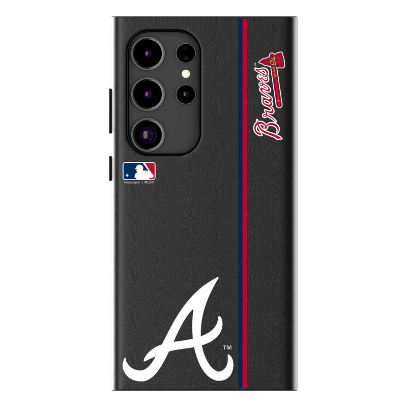 Atlanta Braves Sidebar Galaxy MagSafe Compatible Phone Case