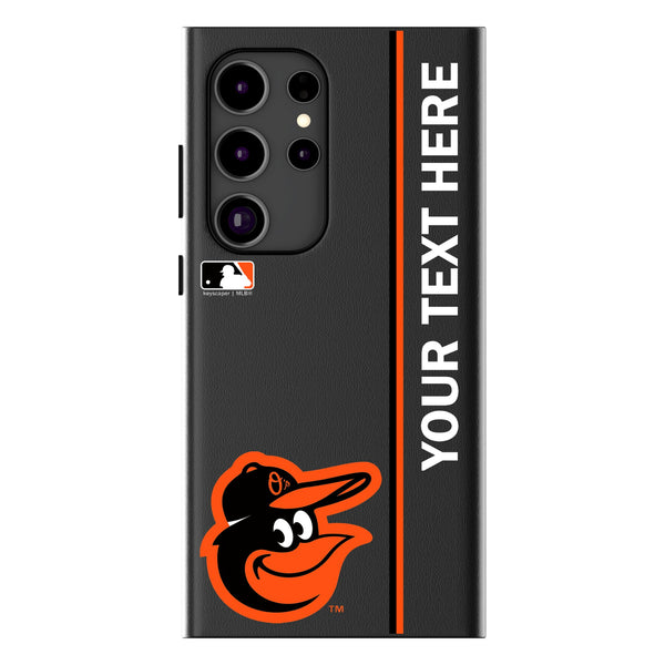 Baltimore Orioles Personalized Sidebard Galaxy MagSafe Compatible Phone Case for Samsung Galaxy