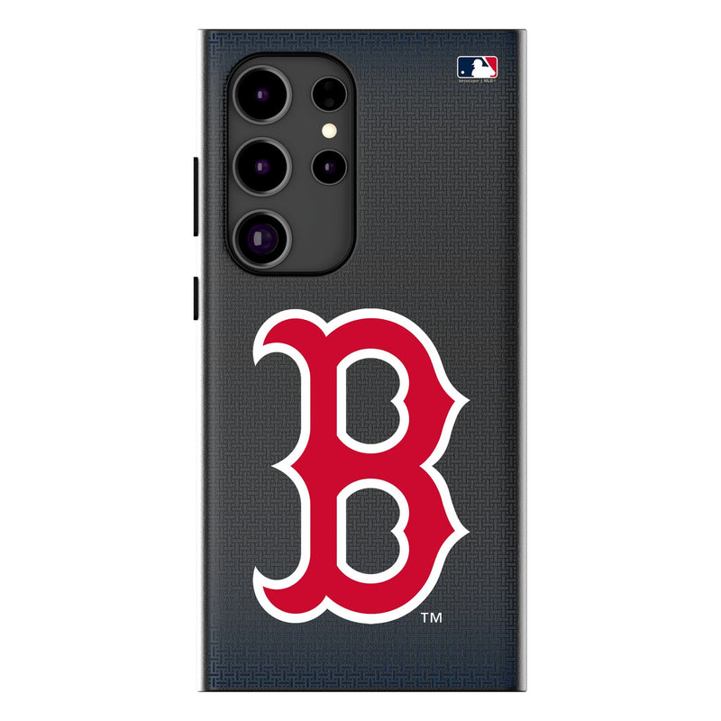 Boston Red Sox Linen Galaxy MagSafe Compatible Phone Case