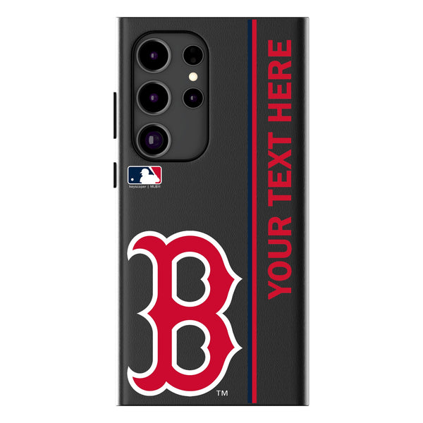Boston Red Sox Personalized Sidebard Galaxy MagSafe Compatible Phone Case for Samsung Galaxy