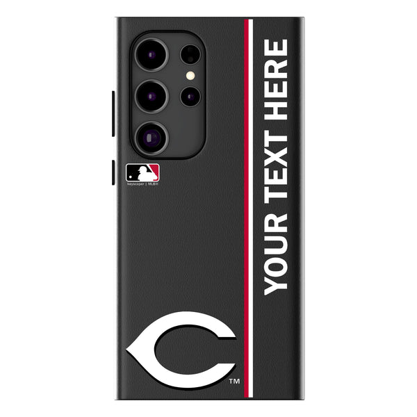 Cincinnati Reds Personalized Sidebard Galaxy MagSafe Compatible Phone Case for Samsung Galaxy