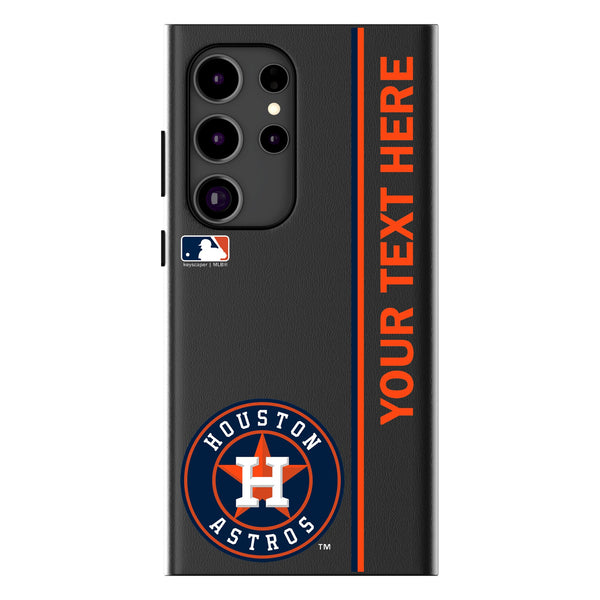 Houston Astros Personalized Sidebard Galaxy MagSafe Compatible Phone Case for Samsung Galaxy