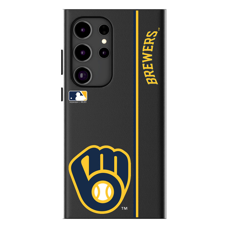 Milwaukee Brewers Sidebar Galaxy MagSafe Compatible Phone Case