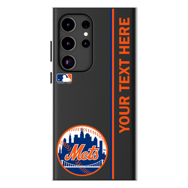 New York Mets Personalized Sidebard Galaxy MagSafe Compatible Phone Case for Samsung Galaxy