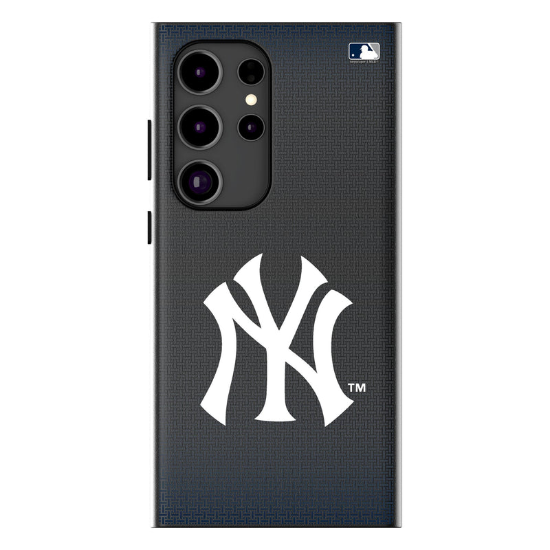 New York Yankees Linen Galaxy MagSafe Compatible Phone Case