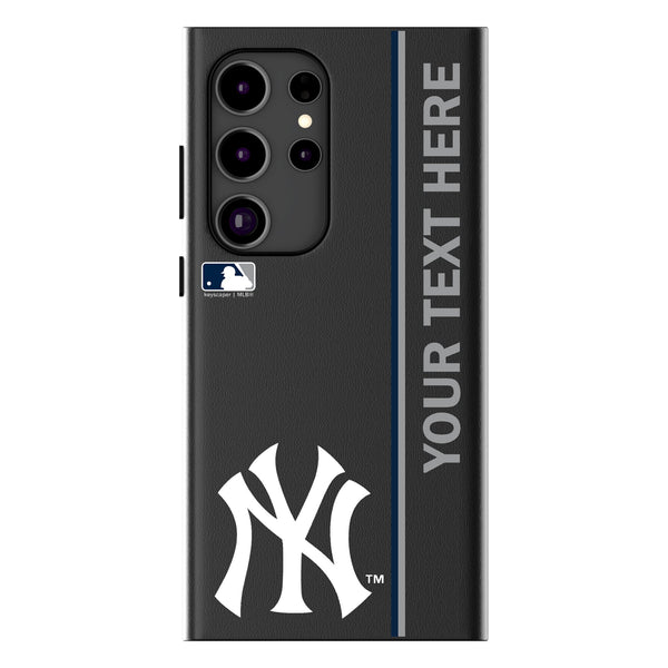 New York Yankees Personalized Sidebard Galaxy MagSafe Compatible Phone Case for Samsung Galaxy