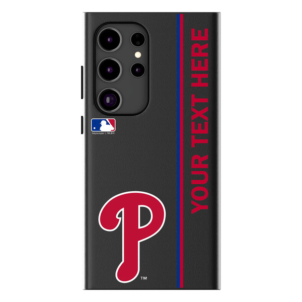 Philadelphia Phillies Personalized Sidebard Galaxy MagSafe Compatible Phone Case for Samsung Galaxy