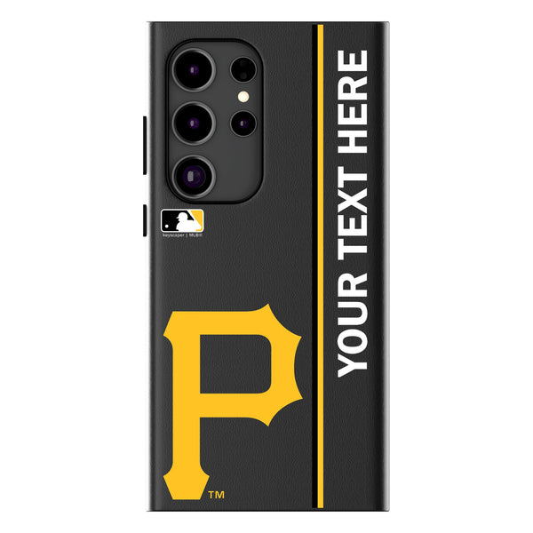 Pittsburgh Pirates Personalized Sidebard Galaxy MagSafe Compatible Phone Case for Samsung Galaxy