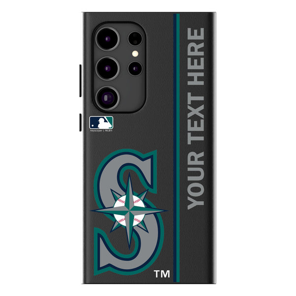 Seattle Mariners Personalized Sidebard Galaxy MagSafe Compatible Phone Case for Samsung Galaxy