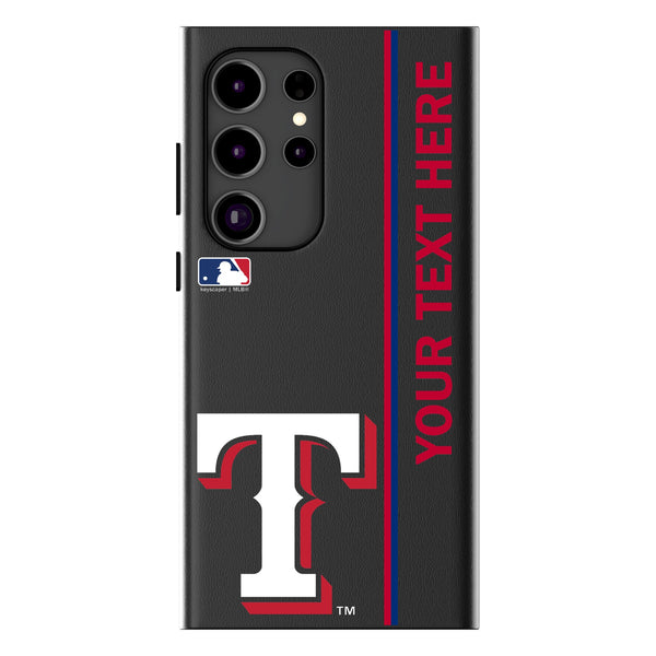 Texas Rangers Personalized Sidebard Galaxy MagSafe Compatible Phone Case for Samsung Galaxy