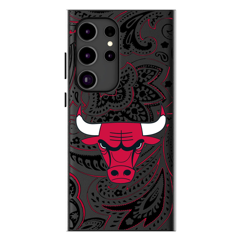 Chicago Bulls Paisley Galaxy MagSafe Compatible Phone Case