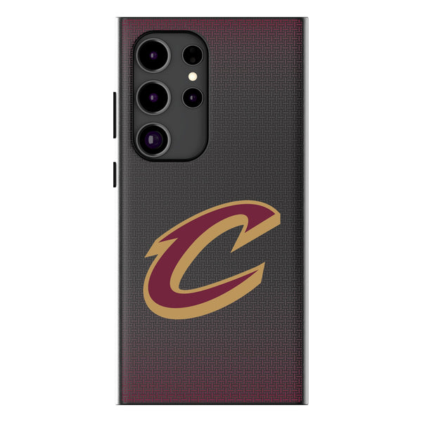 Cleveland Cavaliers Linen Galaxy MagSafe Compatible Phone Case