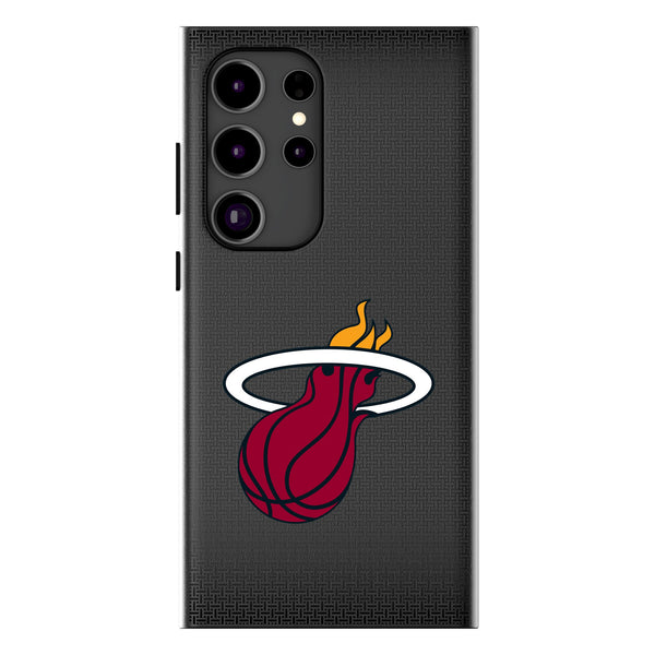 Miami Heat Linen Galaxy MagSafe Compatible Phone Case