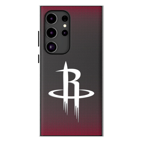 Houston Rockets Linen Galaxy MagSafe Compatible Phone Case