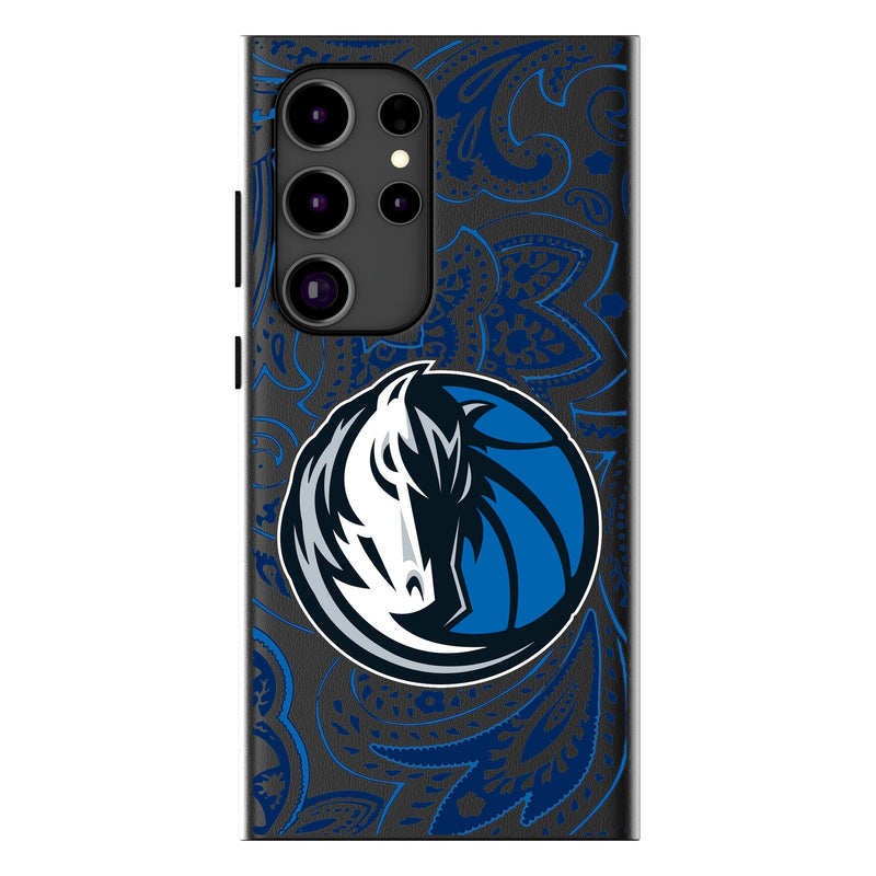 Dallas Mavericks Paisley Galaxy MagSafe Compatible Phone Case