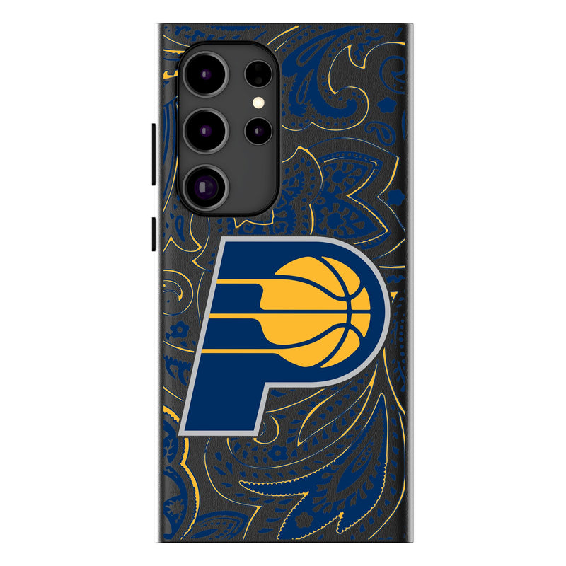 Indiana Pacers Paisley Galaxy MagSafe Compatible Phone Case