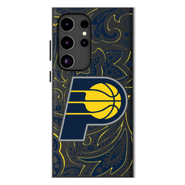 Indiana Pacers Paisley Galaxy MagSafe Compatible Phone Case for Samsung Galaxy