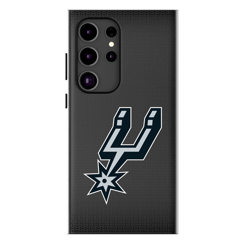 San Antonio Spurs Linen Galaxy MagSafe Compatible Phone Case