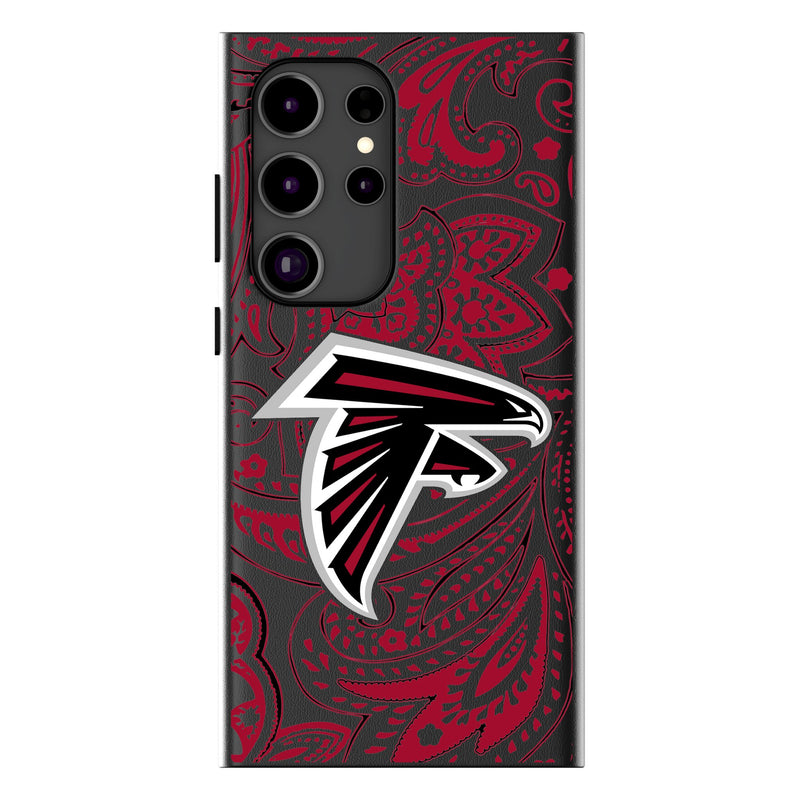 Atlanta Falcons Paisley Galaxy MagSafe Compatible Phone Case